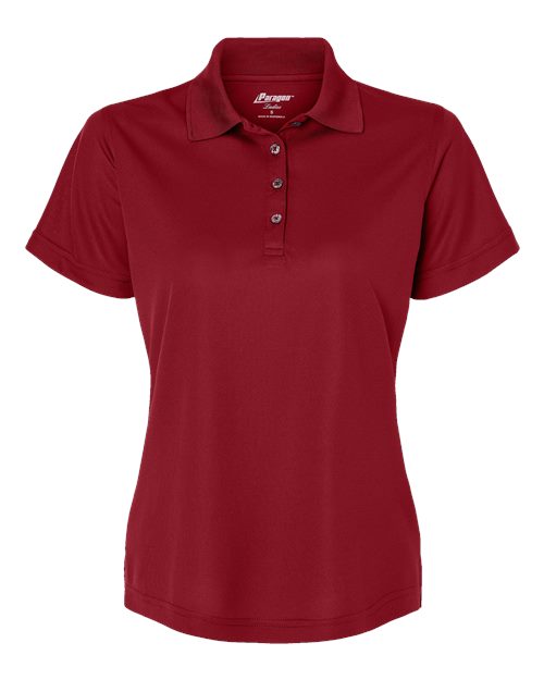 Load image into Gallery viewer, Paragon 104 Women's Saratoga Performance Mini Mesh Polo - Cardinal