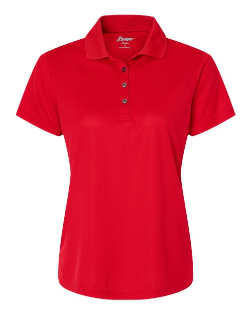 Load image into Gallery viewer, Paragon 104 Women's Saratoga Performance Mini Mesh Polo - Red