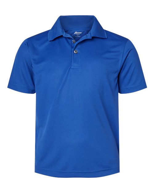 Load image into Gallery viewer, Paragon 108Y Youth Saratoga Performance Mini Mesh Polo - Royal