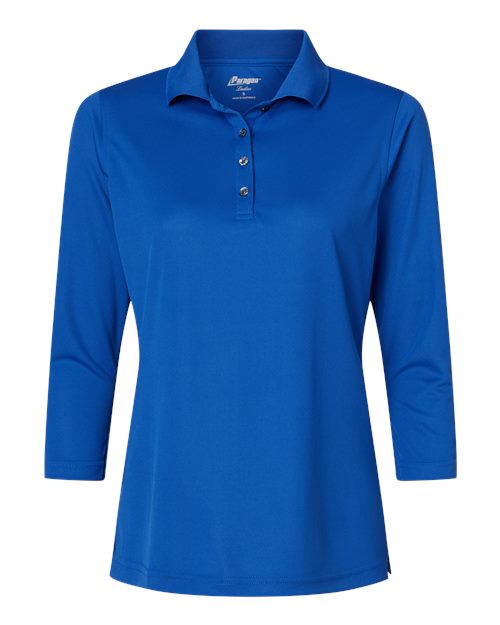 Load image into Gallery viewer, Paragon 120 Women's Lady Palm Three-Quarter Sleeve Polo - Royal