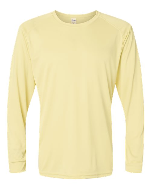 Load image into Gallery viewer, Paragon 210 Unisex Long Islander Performance Long Sleeve T-Shirt - Pale Yellow