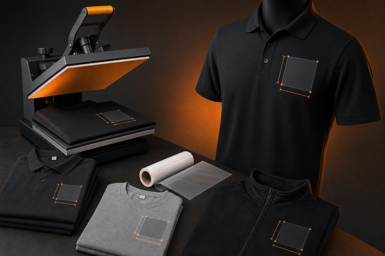 Left-Chest Logo Sizing Chart for Shirts & Jackets