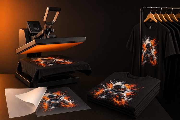 White Underbase in DTF: Why Dark Prints Pop