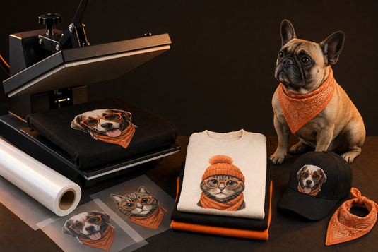Custom Pet Apparel and Bandanas: A DTF Niche