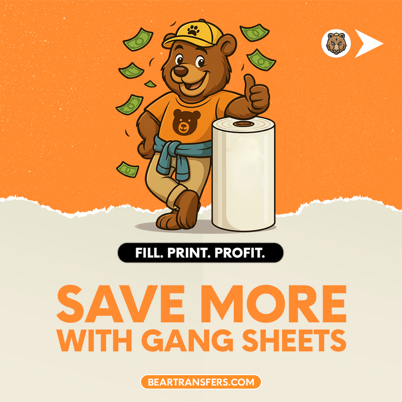 DTF Transfers: Save More With Gang Sheets