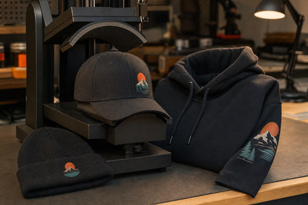 DTF Transfers on Hats, Hoodies & Sleeves: Placement and Press Guide — Bear Transfers DTF blog