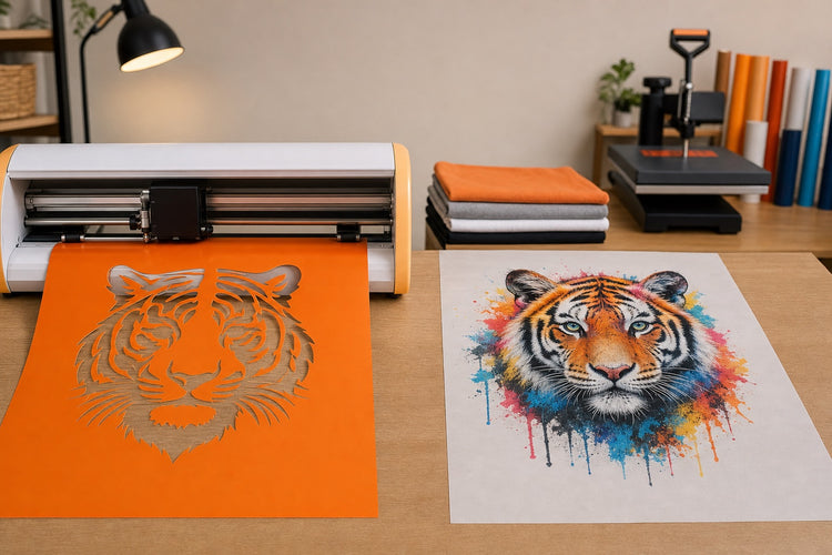DTF vs HTV (Heat Transfer Vinyl): Cost, Quality & Speed — Bear Transfers DTF blog