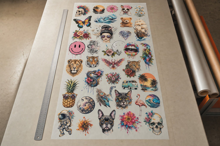 What Is a Gang Sheet? How to Build One & Save on DTF Transfers — Bear Transfers DTF blog