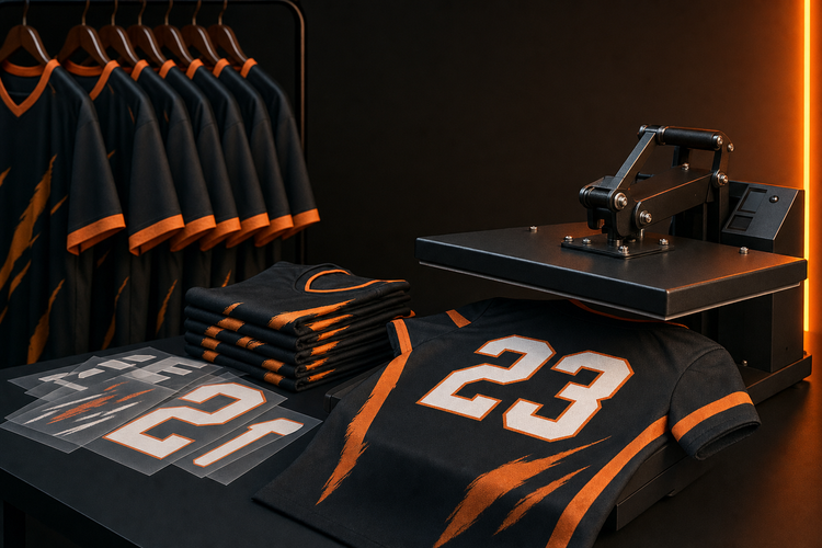 Team Uniforms with DTF: Names, Numbers & Gang Sheets