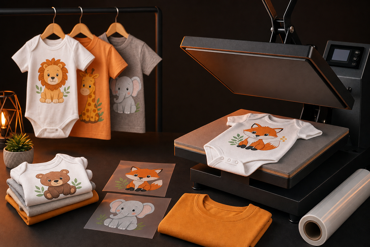 Baby Onesies and Kids Apparel: Safe, Soft DTF