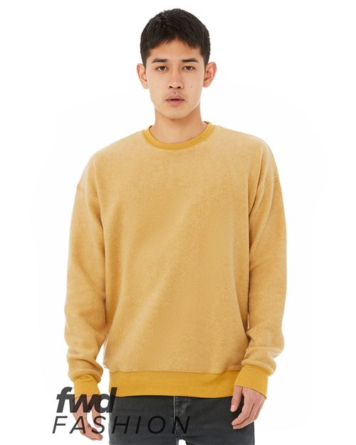 Load image into Gallery viewer, Unisex FWD Fashion Sueded Drop Shoulder Crewneck Sweatshirt
