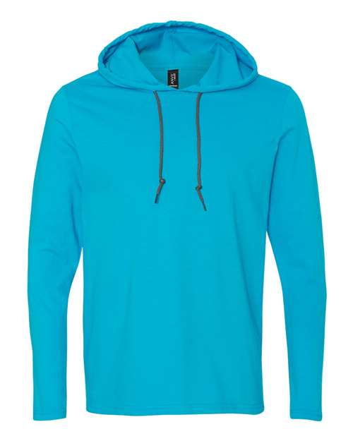 Load image into Gallery viewer, Gildan 987 Unisex Softstyle® Lightweight Hooded Long Sleeve T-Shirt
