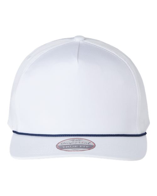 Imperial 5056 The Barnes Cap - White/ Navy