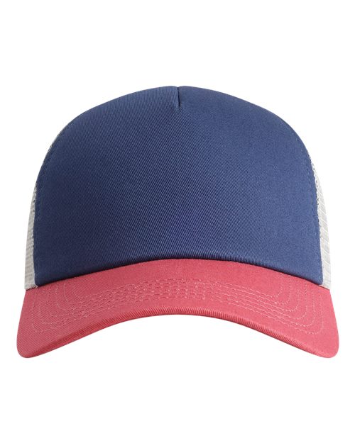 Load image into Gallery viewer, Imperial 1287 North Country Trucker Cap - Royal/ Nantucket/ Grey
