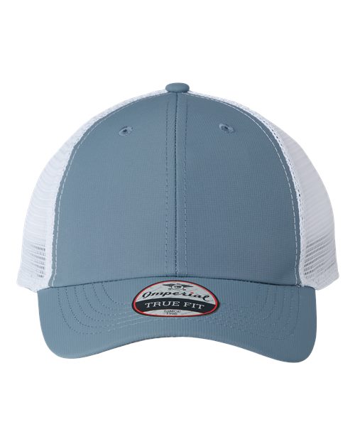 Load image into Gallery viewer, Imperial X210SM The Original Sport Mesh Cap - Breaker Blue/ White
