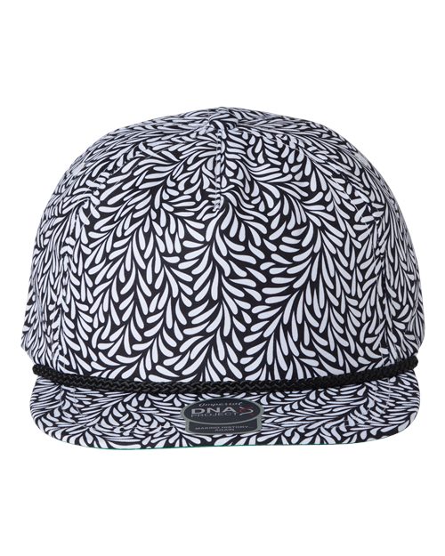 Imperial DNA010 The Aloha Rope Cap - Throwback Black
