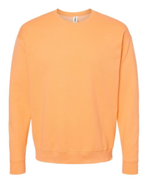 Load image into Gallery viewer, Unisex Fleece Crewneck Sweatshirt - Cantaloupe
