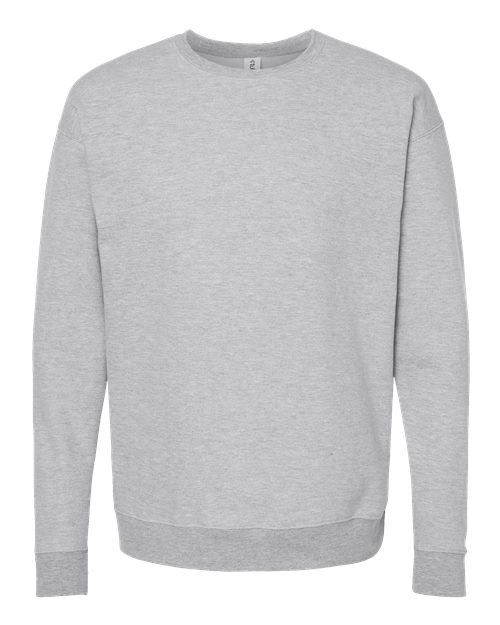 Load image into Gallery viewer, Unisex Fleece Crewneck Sweatshirt - Heather Grey
