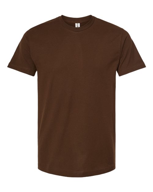 Unisex Fine Jersey T-Shirt - Brown