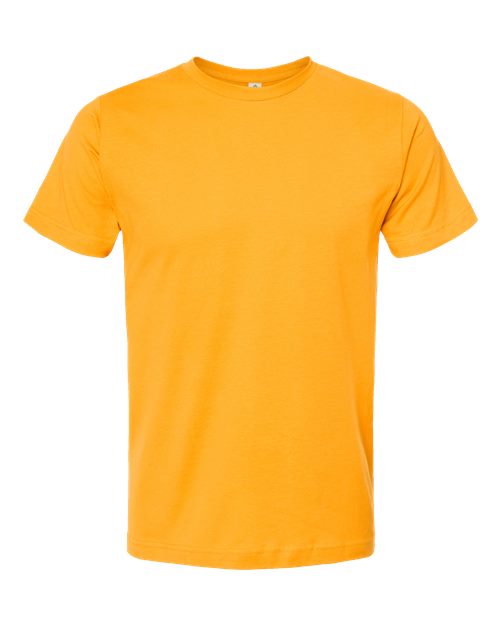 Load image into Gallery viewer, Unisex Fine Jersey T-Shirt - Gold
