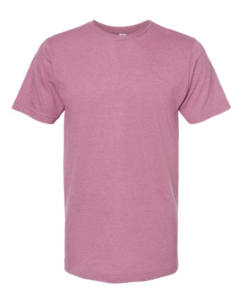 Load image into Gallery viewer, Unisex Fine Jersey T-Shirt - Heather Cassis
