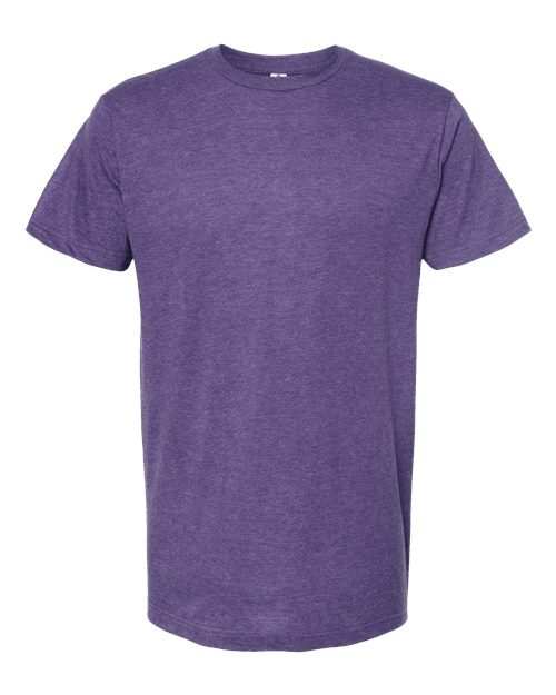 Unisex Fine Jersey T-Shirt - Heather Purple