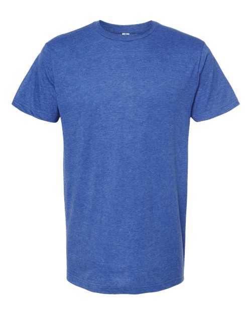 Unisex Fine Jersey T-Shirt - Heather Royal