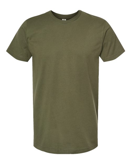 Load image into Gallery viewer, Unisex Fine Jersey T-Shirt - Military Green
