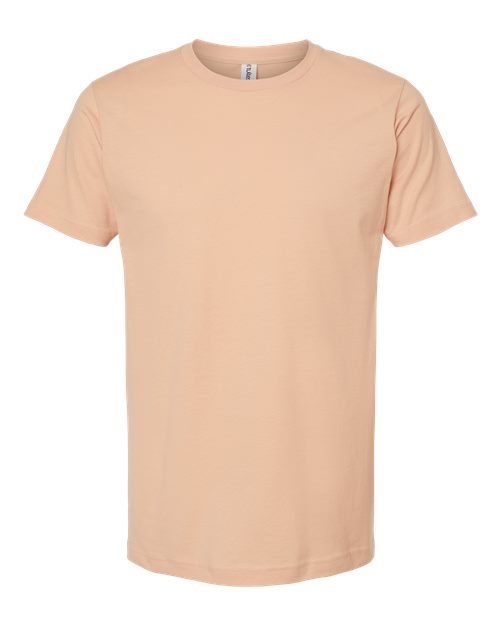 Unisex Fine Jersey T-Shirt - Peach