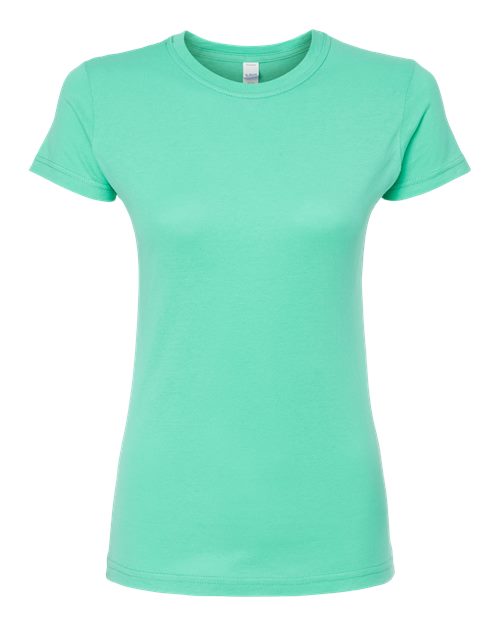 Load image into Gallery viewer, Women's Fine Jersey Slim Fit T-Shirt - Mint
