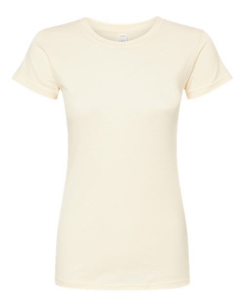 Load image into Gallery viewer, Women's Fine Jersey Slim Fit T-Shirt - Natural
