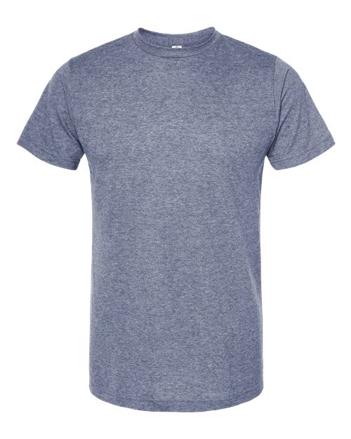 Load image into Gallery viewer, Unisex Poly-Rich T-Shirt - Heather Denim
