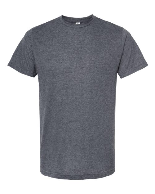 Load image into Gallery viewer, Unisex Poly-Rich T-Shirt - Heather Navy
