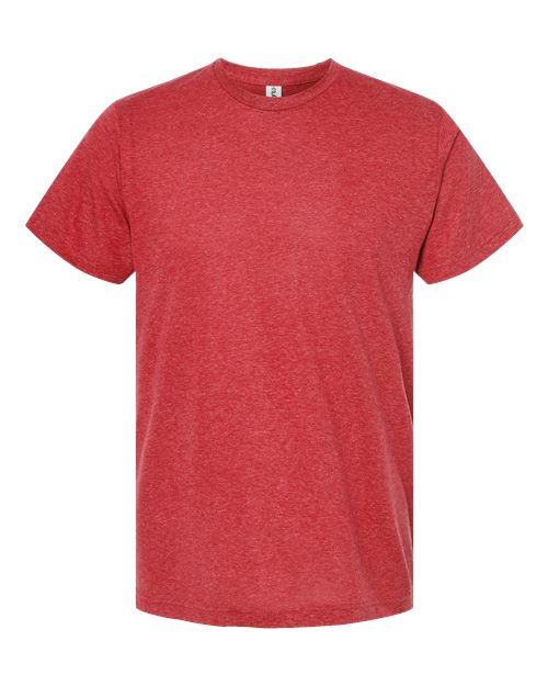 Load image into Gallery viewer, Unisex Poly-Rich T-Shirt - Heather Red
