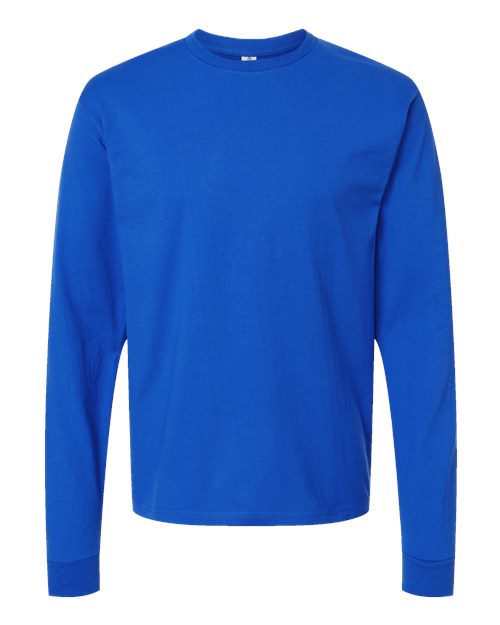 Load image into Gallery viewer, Unisex Heavyweight Jersey Long Sleeve T-Shirt - Royal
