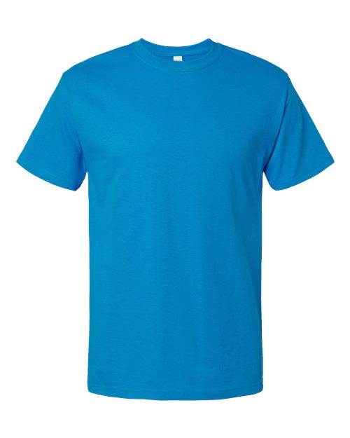 M&O 4800 Men's Gold Soft Touch T-Shirt - Turquoise