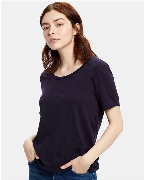 Load image into Gallery viewer, US Blanks US115 Women's Loose Fit Boyfriend Tee - Midnight Navy
