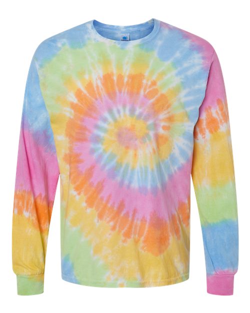 Colortone 2000 Unisex Tie-Dyed Long Sleeve T-Shirt - Eternity