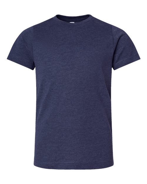 LAT 6101 Youth Fine Jersey Tee - Vintage True Navy