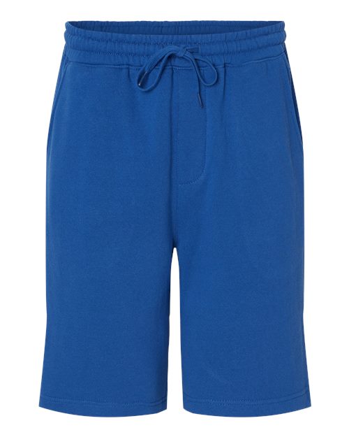 Independent Trading Co. IND20SRT Men's Midweight Fleece Shorts - Royal