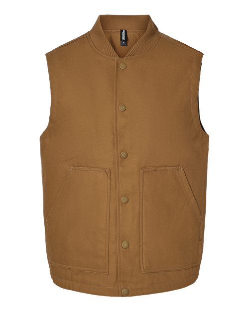 Load image into Gallery viewer, Independent Trading Co. EXP560V Men's Insulated Canvas Workwear Vest - Saddle
