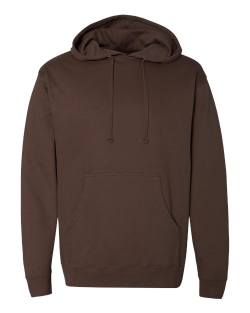 Load image into Gallery viewer, Unisex Midweight Hooded Sweatshirt - Brown
