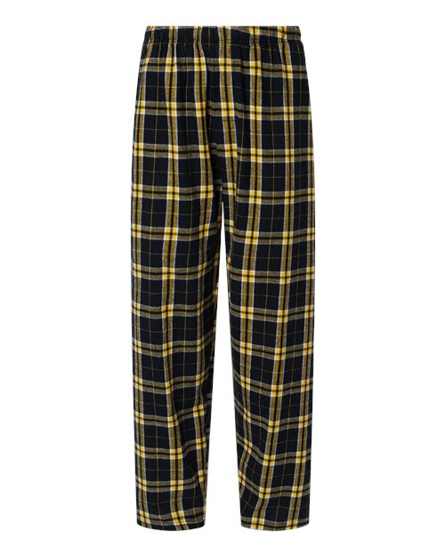 Boxercraft BM6624 Men's Harley Flannel Pants - Black/ Gold