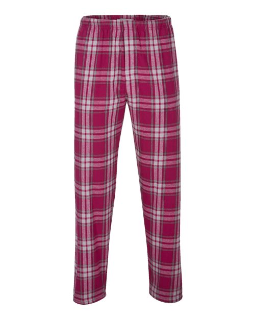 Boxercraft BM6624 Men's Harley Flannel Pants - Orchid Metro Plaid