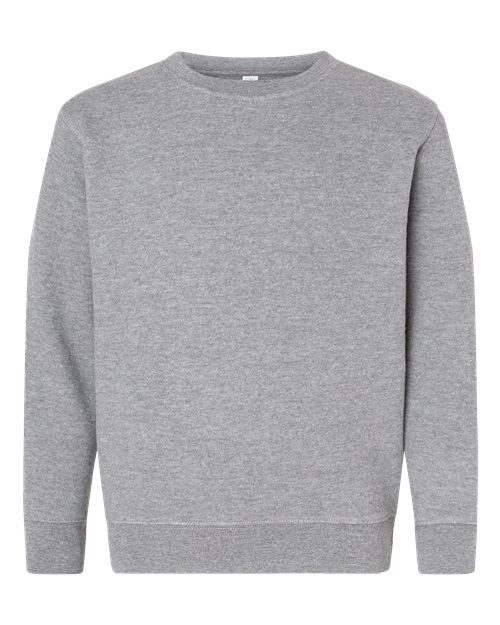 LAT 2225 Youth Crewneck Sweatshirt - Heather
