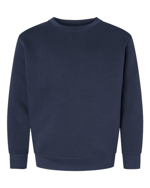 Load image into Gallery viewer, LAT 2225 Youth Crewneck Sweatshirt - Navy
