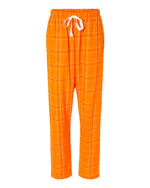 Boxercraft BW6620 Women's Haley Flannel Pants - Orange Field Day Plaid