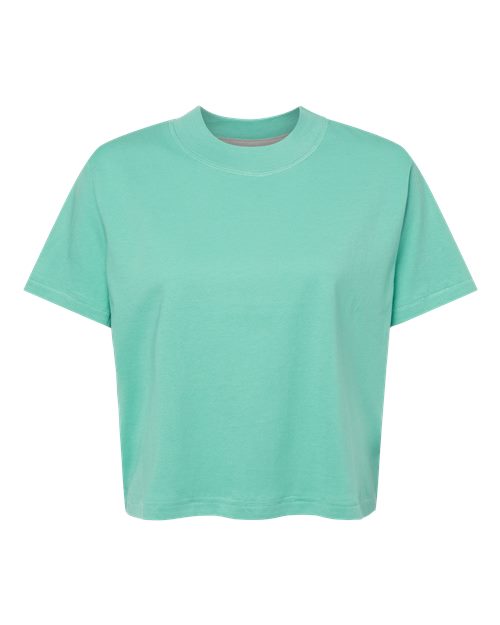 LAT 3518 Women's Boxy Tee - Saltwater