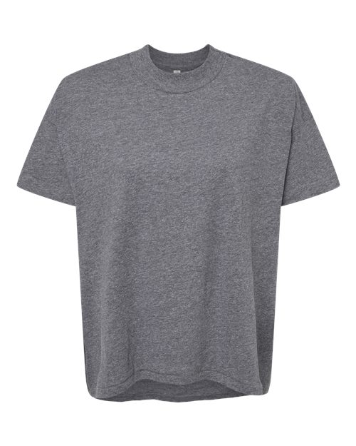 LAT 3519 Women's Hi-Lo Tee - Granite Heather