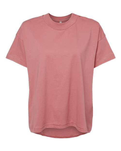 LAT 3519 Women's Hi-Lo Tee - Mauvelous